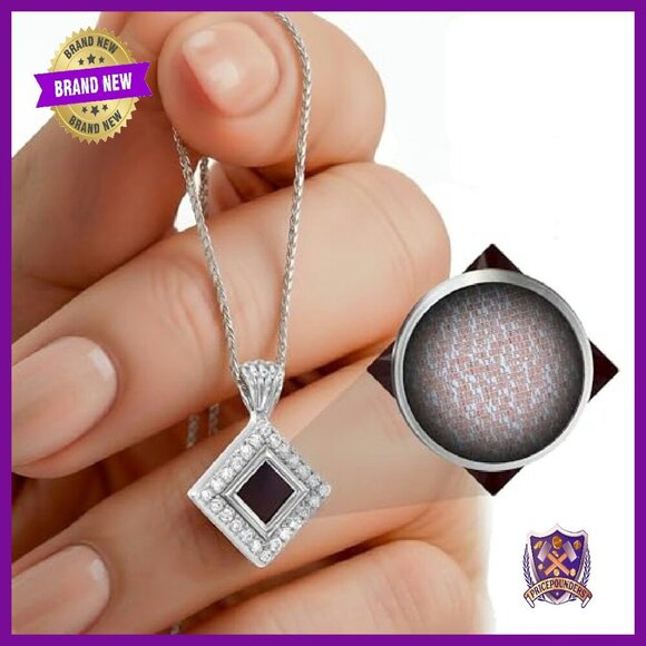 Mini Essence Nano Bible: Wear Your Faith with Elegance  Tiny Nano Bible Necklace KJV New Testament on Microchip Pendant